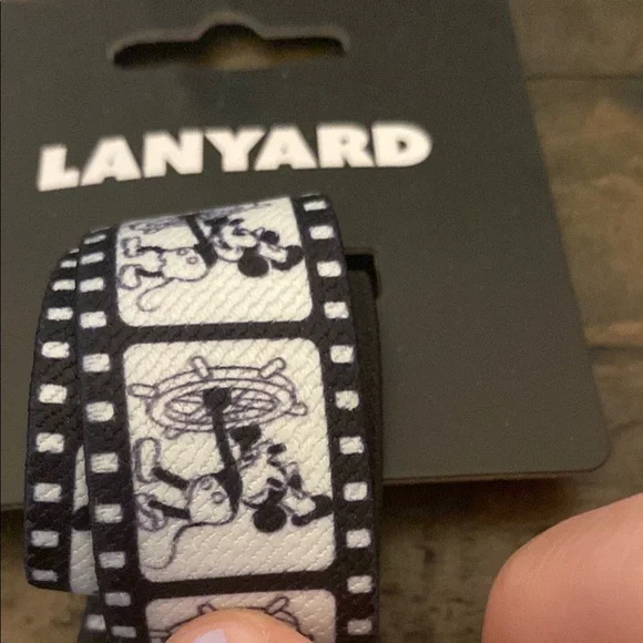 Disney Old timey Mickey Mouse Lanyard - Picture 2 of 3